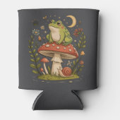 カントリーロアのカエル きのこ 月の森 缶クーラー (正面)