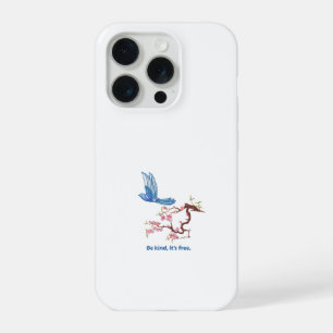 カントリーロア ブルーバード 桜 Be Kind It Is iPhone 15 Proケース