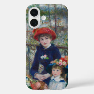 カントリーロア・ルノワール姉妹の庭園風景 iPhone 16ケース