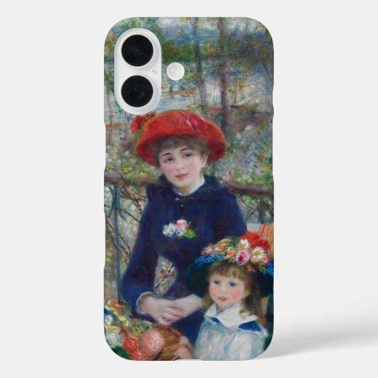 カントリーロア・ルノワール姉妹の庭園風景 Case-Mate iPhoneケース (裏面)