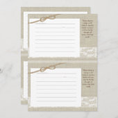 カントリーロマンスバーラップルックレシピカード2 3 x 5 (正面/裏面)