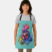 カントリーロースターチキンウォーターカラースタイル エプロン (インサイチュ)