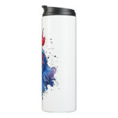 カントリーロースターチキンウォーターカラースタイル タンブラー (回転右)