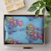 カントリーロースターチキンウォーターカラースタイル 薄葉紙 (ギフト)