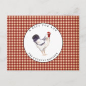 カントリーロースターファームハウスギフト証明書 ポストカード (正面)