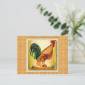 カントリーロースターレシピカード ポストカード (スタンド正面)