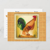 カントリーロースターレシピカード ポストカード (正面/裏面)