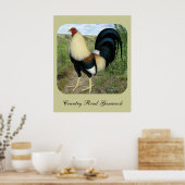 カントリーロードガメコック ポスター (キッチン)