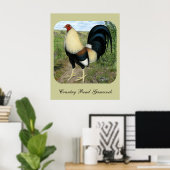 カントリーロードガメコック ポスター (ホームオフィス)