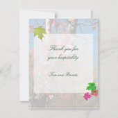 カントリーロードサンキューカード サンキューカード (裏面)