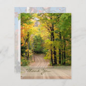 カントリーロードサンキューカード サンキューカード (正面/裏面)