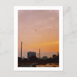 カントリーロードサンセット春 ポストカード