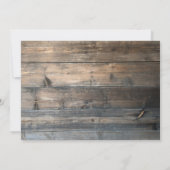 カントリーロード結婚式招待状 招待状 (裏面)