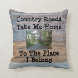 カントリーロード装飾用クッション クッション