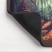 "カントリーロード"ファインアート風景 マウスパッド (コーナー)