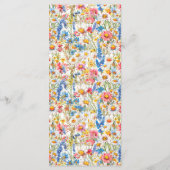 カントリーワイルドフラワースリーコース結婚フローラ メニュー (裏面)