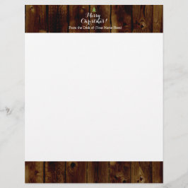 カントリーヴィンテージウッドメリークリスマス