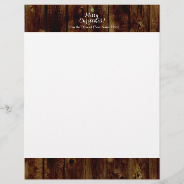 カントリーヴィンテージウッドメリークリスマス (正面)