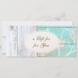 カントリーヴィンテージ、ウッドブティックギフト証明書