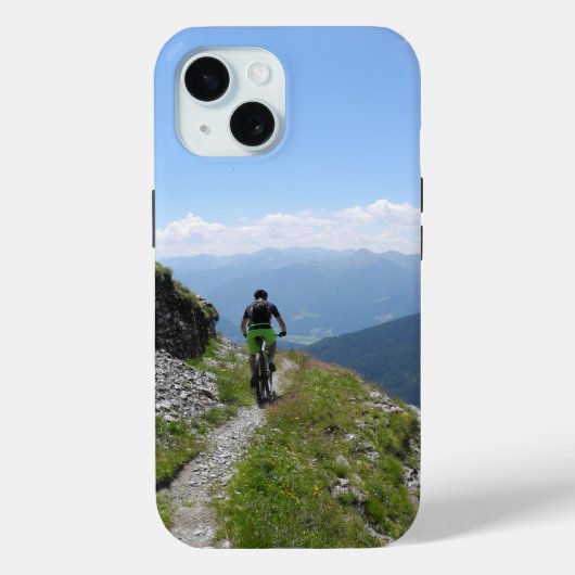 カントリー側の山サイクリング Case-Mate iPhoneケース (裏面)