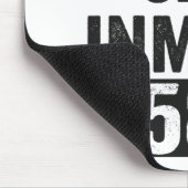 カントリー刑務所75831面白いハロウィーン刑務所 マウスパッド (コーナー)