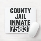 カントリー刑務所75831面白いハロウィーン刑務所 マウスパッド (マウス)