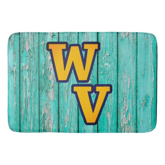 カントリー初期のオールドウッドファームハウスウェストバージニア バスマット (正面)