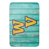 カントリー初期のオールドウッドファームハウスウェストバージニア バスマット (正面縦)