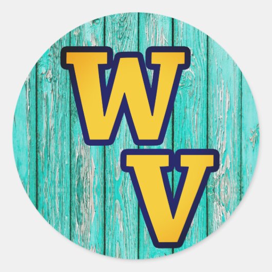 カントリー初期のオールドウッドファームハウスウェストバージニア ラウンドシール (正面)