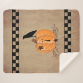 カントリー初期のカボチャ シェルパブランケット (正面(横))