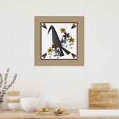 カントリー初期のクロウ ポスター (キッチン)