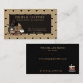 カントリー初期のサルボックスハウスシープグループ 名刺 (正面/裏面)