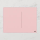 カントリー初期のハートキャンドルバレンティーンカード シーズンポストカード (裏面)