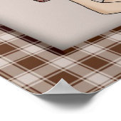 カントリー初期のヒマワリの羊&エンジェルデコール ポスター (角)