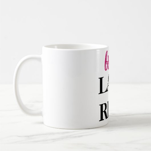 カントリー娘の最後の騎乗 ブライズネップ コーヒーマグカップ (左)