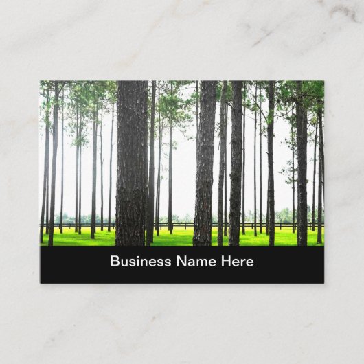 カントリー実在エステートファームランドテーマ 名刺 (正面)