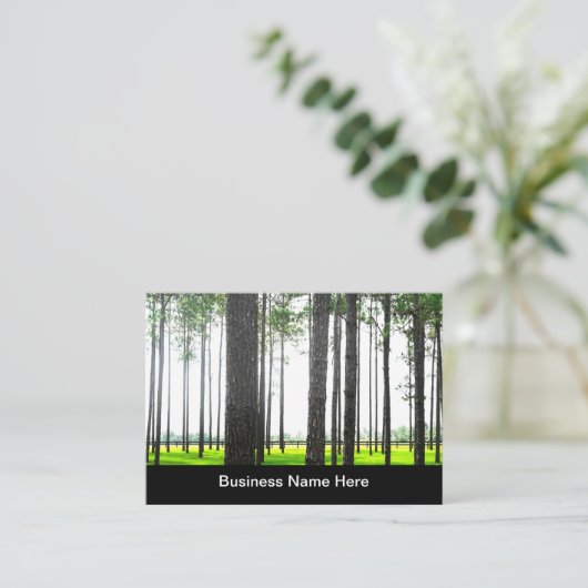 カントリー実在エステートファームランドテーマ 名刺 (スタンド正面)