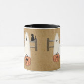 カントリー幽霊ハロウィンマグ マグカップ (中央)