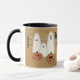 カントリー幽霊ハロウィンマグ マグカップ