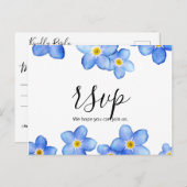 カントリー忘れブル – Me-Nots RSVP ポストカード (正面/裏面)