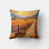 カントリー感謝秋感謝祭 クッション (裏面)