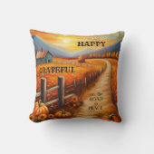 カントリー感謝秋感謝祭 クッション (正面)