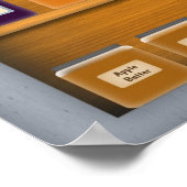 カントリー戸棚ポスター ポスター (角)