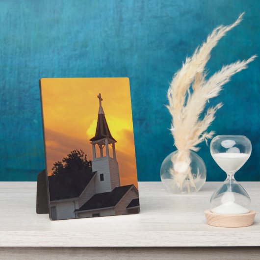 カントリー教会 フォトプラーク (側面)