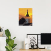 カントリー教会 ポスター (ホームオフィス)