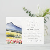 カントリー春フローラランドスケープリハーサルディナー 招待状 (スタンド正面)