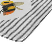 カントリー水色ビー裁断ボード カッティングボード (角)