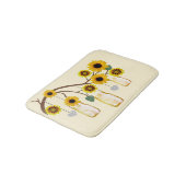 カントリー素朴イエローメイソンジャースバスマット バスマット (アングル)