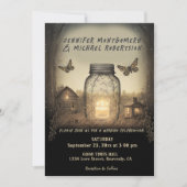 カントリー素朴ウェディング招待状 招待状 (正面)