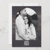 カントリー素朴ウエスタンバビーズブレスアンドウッド 招待状 (裏面)